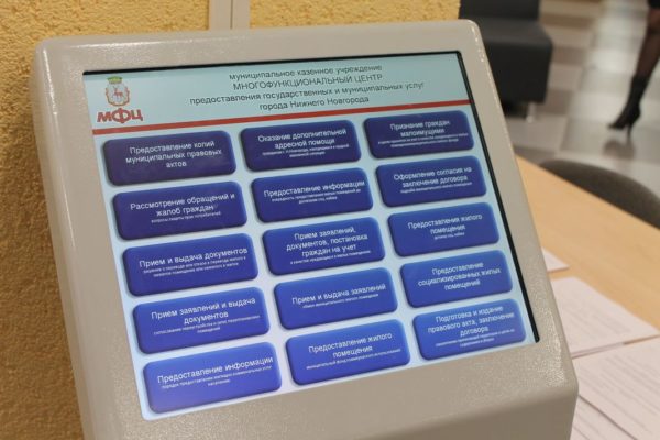Документы для регистрации через МФС
